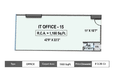Office 1160 SqFt