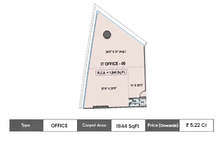 Office 1844 SqFt